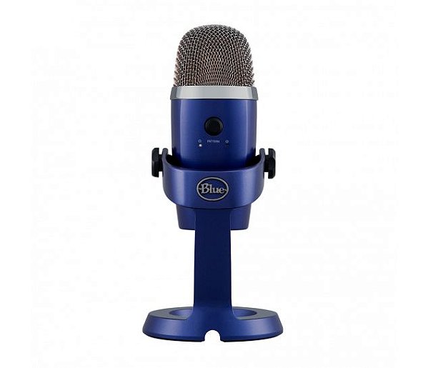 Microfone Logitech/Blue Yeti Nano, USB - Azul