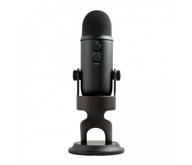 Microfone Logitech/Blue Yeti, USB - Preto