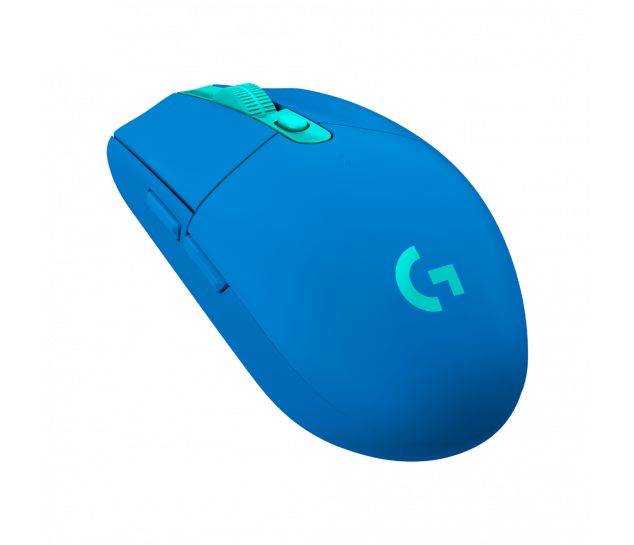 Mouse sem fio Logitech G305 Lightspeed Azul, 12.000DPI, USB