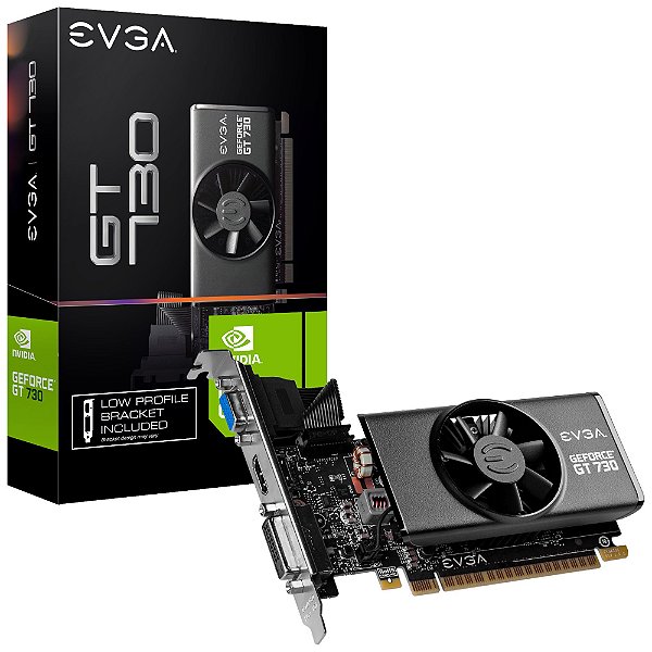 GT1030, GT1030 Placa gráfica de 4 GB 64 bits, única ventoinha