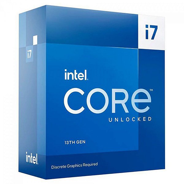 Processador Intel Core i7 13700KF, 5.40GHz Max Turbo, 16-Core, LGA1700