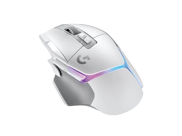 Mouse sem fio Logitech G502 X PLUS Wireless Branco, 25.000DPI