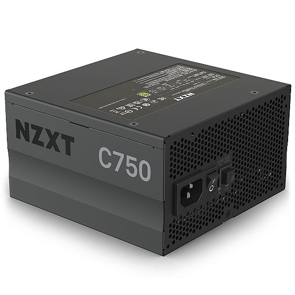 Fonte NZXT C750, Full-modular, 80Plus Gold - 750W