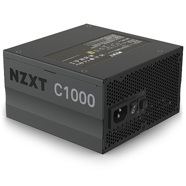 Fonte NZXT C1000, Full-modular, 80Plus Gold - 1000W