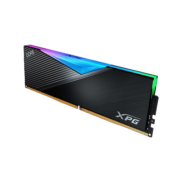 Memória XPG Lancer RGB, 16GB, 1x16GB, 7200MHz, DDR5 - Preto