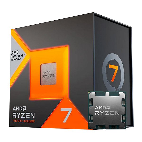 Processador AMD Ryzen 7 7800X3D 4.20GHz, 8-Core, 96MB, AM5