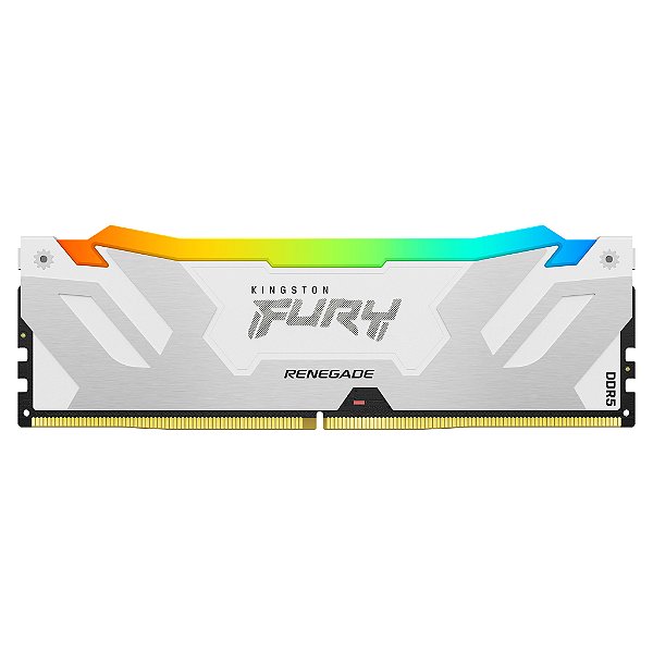 Memória Kingston Fury Renegade White RGB, 16GB, 1x16GB, 6000MHz, DDR5