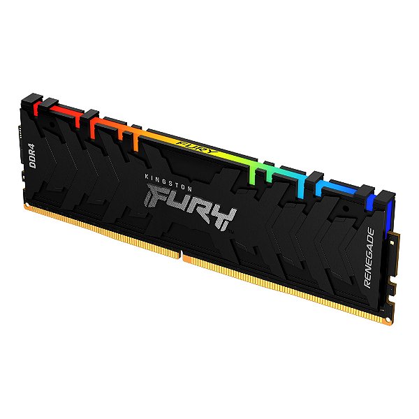 Memória Kingston Fury Renegade RGB, 16GB, 1x16GB, 3200MHz, DDR4