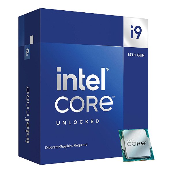 Processador Intel Core i9 14900KF, 6.00GHz Max Turbo, 24-Core, 32-Threads, LGA1700
