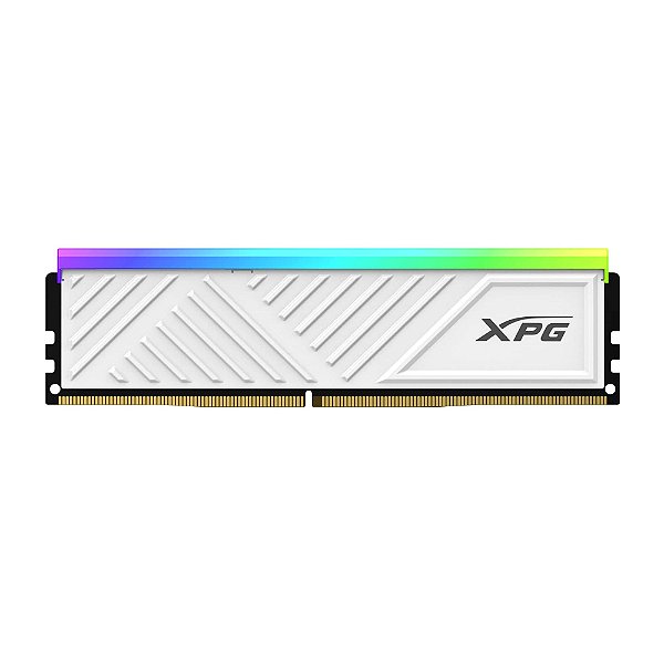 Memória XPG Spectrix D35G RGB, 8GB, 1x8GB, 3200MHz, DDR4 - Branco