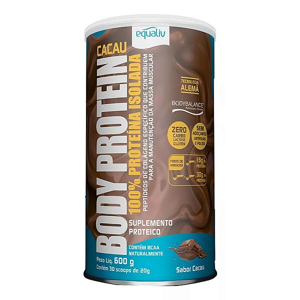 Body Protein Cacau 600g Equaliv - BodyBalance