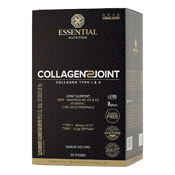 Collagen Joint Neutro Display 300g Essential Nutrition