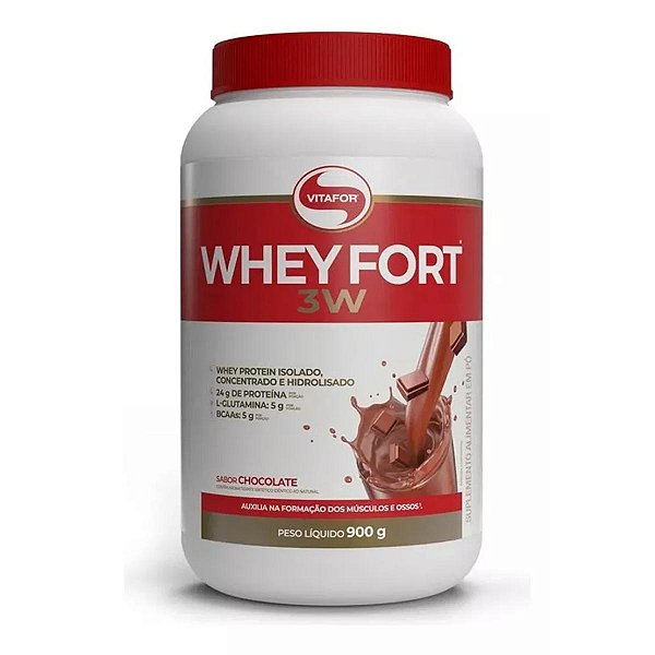 Whey Fort Chocolate 900g Vitafor