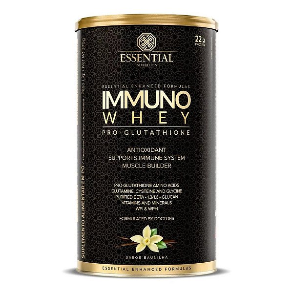 Immuno Whey Baunilha 375g Essential Nutrition