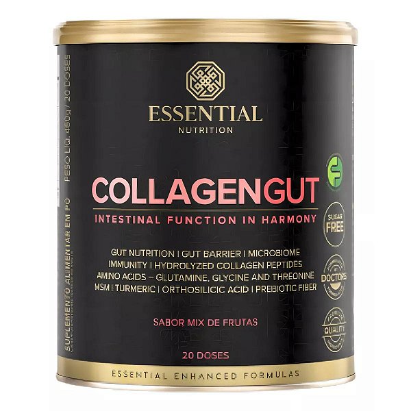 Collagen Gut Mix de Frutas 460g Essential Nutrition