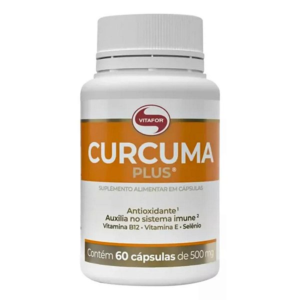 Curcuma Plus 60 cápsulas Vitafor