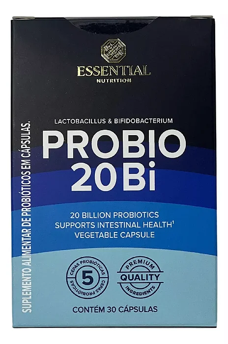 Probio 20 Bi 30 cápsulas Essential Nutrition - Probiótico