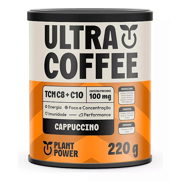 Ultracoffee Cappuccino 220g Plant Power