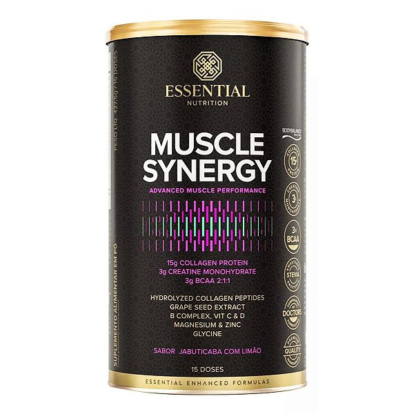 Muscle Synergy Jabuticaba com Limão 427,5g Essential Nutrition