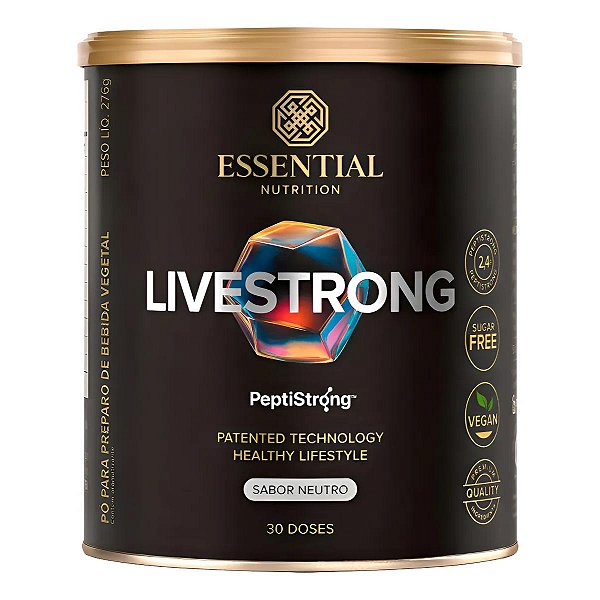 Livestrong PeptiStrong Neutro 276g Essential Nutrition