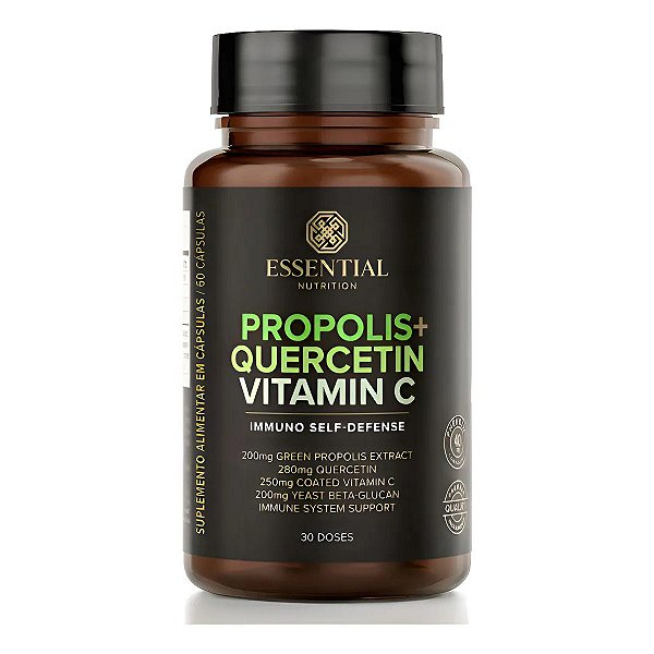 Propolis + Quercetin + Vitamin C 60 cápsulas Essential