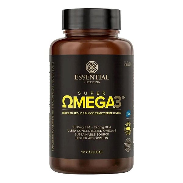 Super Ômega 3 TG 90 cápsulas Essential Nutrition