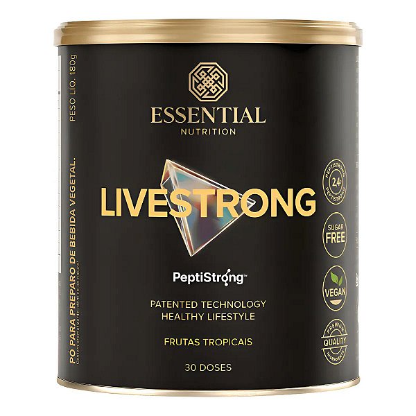Livestrong Frutas Tropicais 180g Essential Nutrition