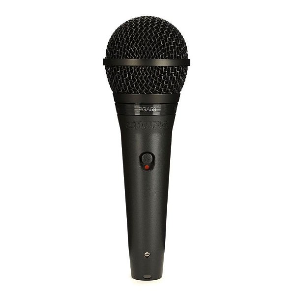 Microfone dinamico cardioide para vocais - PGA58-LC - Shure