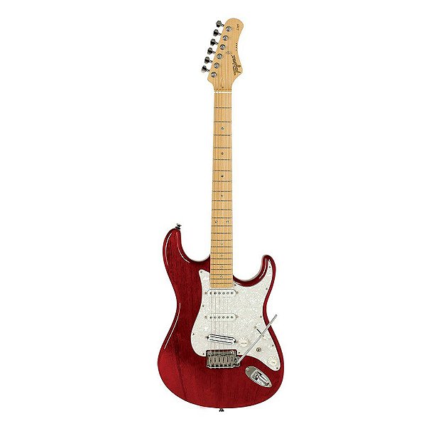Guitarra Stratocaster Tagima T-805 TRD Transparente Red