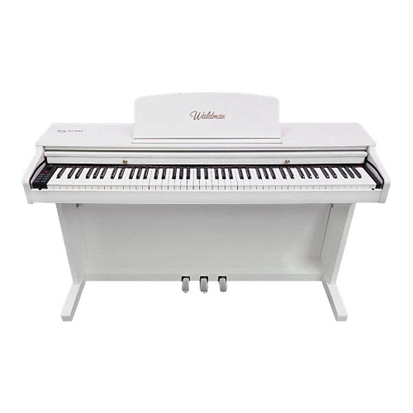 Piano Digital Waldman KG-8800 WH Branco Com Estante