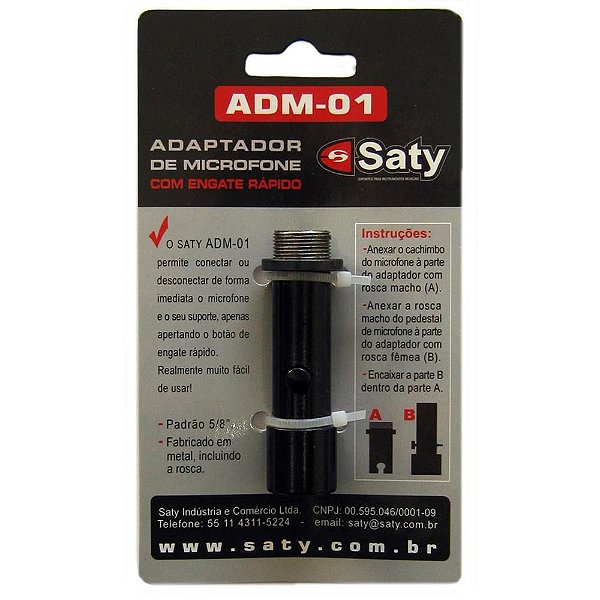 Adaptador Para Microfone Saty ADM-01