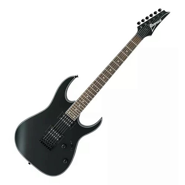 Guitarra Stratocaster Ibanez RG 421EX BKF Black Flat