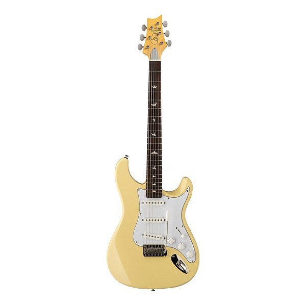 Guitarra Stratocaster PRS SE John Mayer Silver Sky Moon White Com Capa