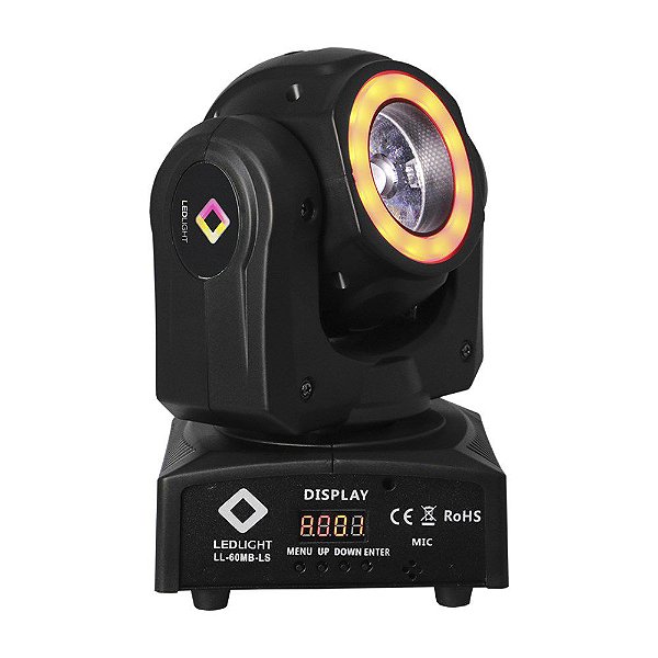 Moving Beam Led Light LL-60MB-LS 2 In1 Color Beam Wash