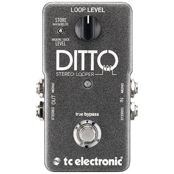 Pedal Ditto Stereo Looper Tc Eletronic