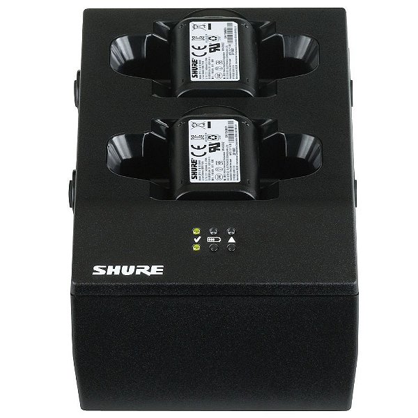 Carregador de bateria com 2 compartimentos - SBC200 - Shure