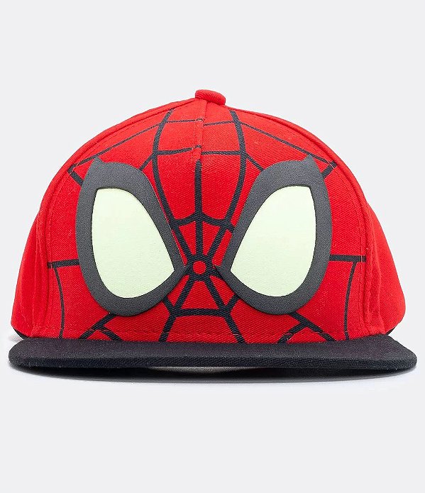 Boné infantil marvel hom-aranha