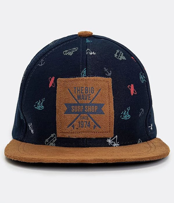 Boné infantil surf