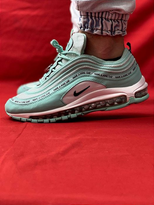 NIKE AIR MAX 97 IMPORTADO VERDE ÁGUA - SM Tênis IMPORTS ذكاء ألغاز NIKE AIR MAX 97 IMPORTADO VERDE ÁGUA - SM Tênis IMPORTS ذكاء ألغاز