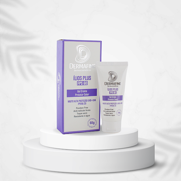PROTETOR SOLAR FACIAL FPS 60 - ÍLIOS PLUS GEL CREME 60g