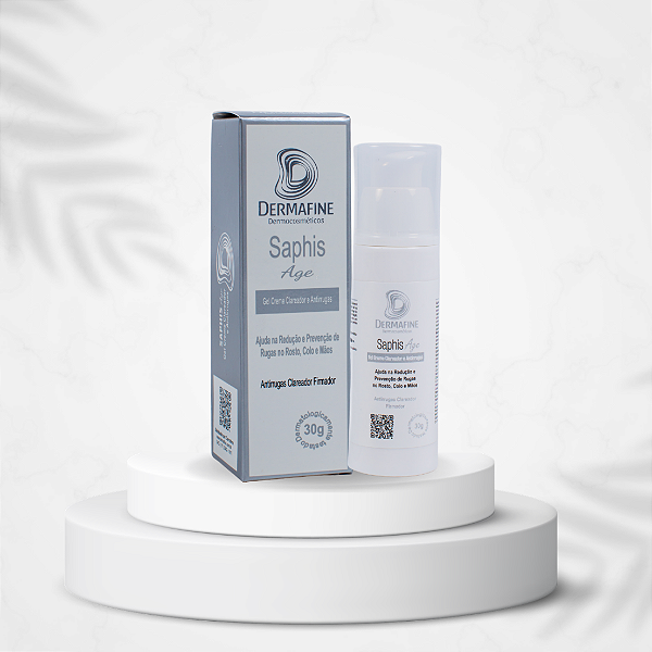 ANTIRRUGAS E CLAREADOR - SAPHIS AGE 30g