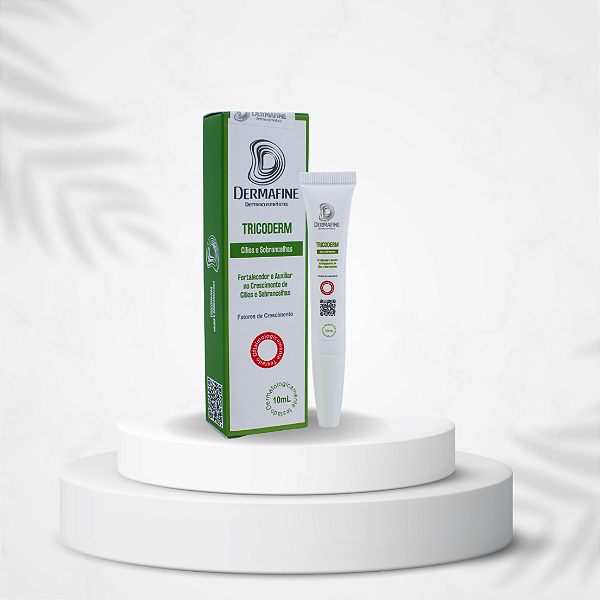 FORTALECEDOR DE CRESCIMENTO PARA BARBA, CÍLIOS E SOBRANCELHAS - TRICODERM 10ml