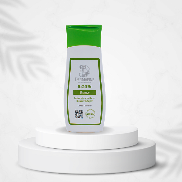 SHAMPOO FORTALECEDOR E AUXILIAR NO CRESCIMENTO CAPILAR - TRICODERM 200ml