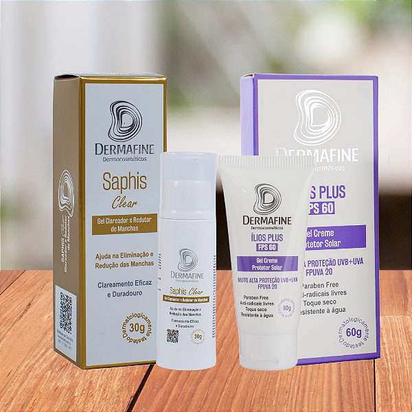 Kit Prevenção e Tratamento do Melasma - Ílios Plus FPS 60 + Saphis Clear - 15% OFF