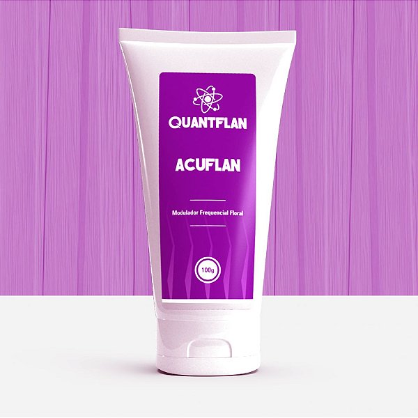 Acuflan Gel 100g Quantflan - Modulador Frequencial Floral