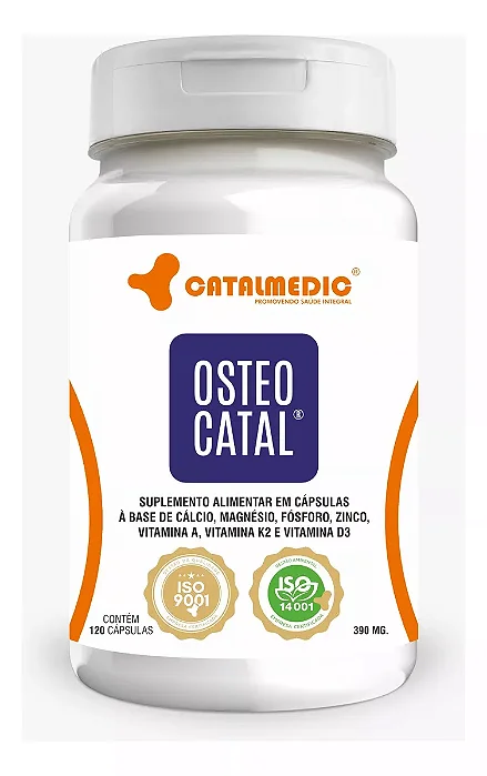 Osteocatal 120caps 300mg - Catalmedic