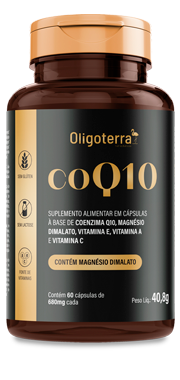 Coenzima Q10 60caps 680mg - Oligoterra