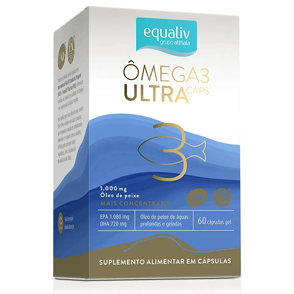 Ômega 3 Ultra 60caps - Equaliv