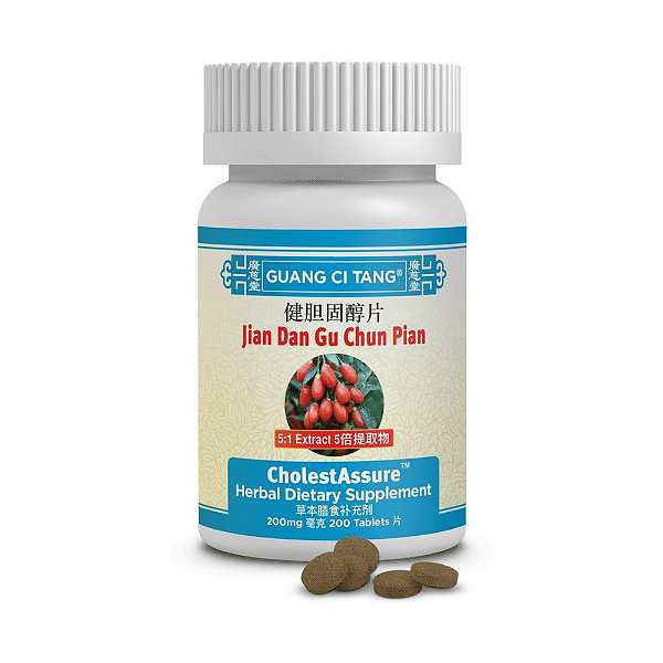 Jian Dan Gu Chun Pian 200 tabletes 200mg - Guang Ci Tang