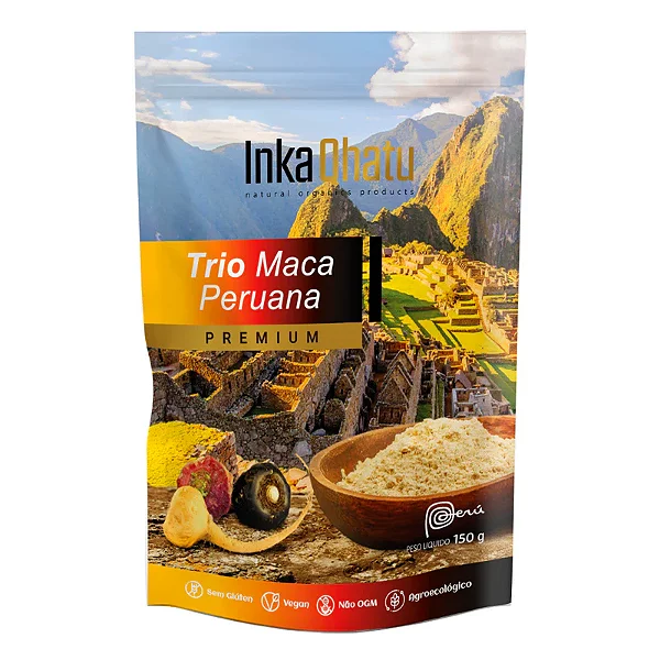 Trio Maca Peruana 150g - Inka Qhatu